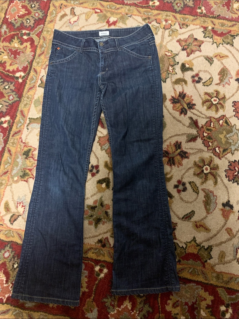 Hudson jeans blue 29/30 slightly flared